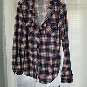Long sleeve flannel shirt